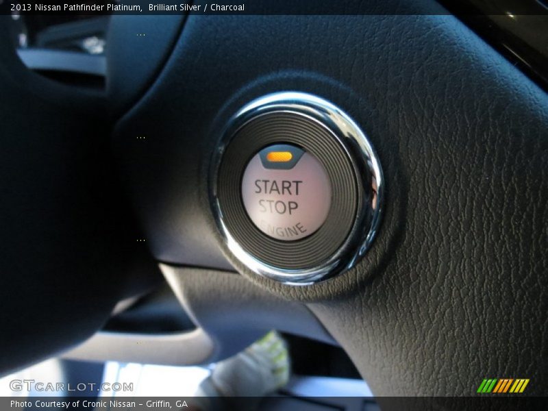 Brilliant Silver / Charcoal 2013 Nissan Pathfinder Platinum