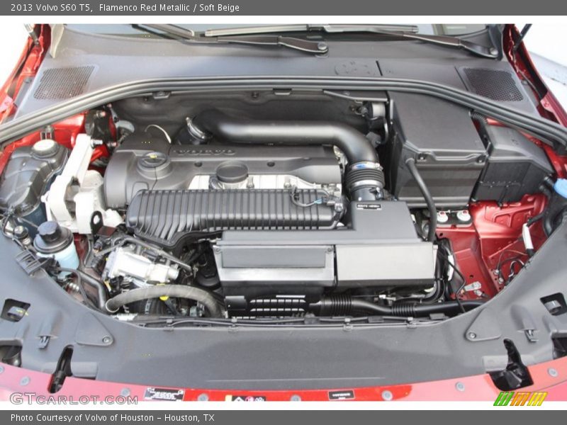 Flamenco Red Metallic / Soft Beige 2013 Volvo S60 T5