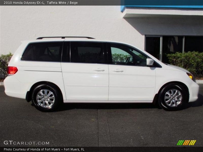 Taffeta White / Beige 2010 Honda Odyssey EX-L