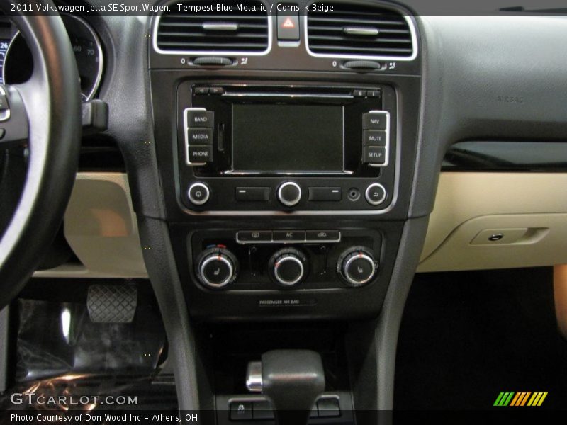 Tempest Blue Metallic / Cornsilk Beige 2011 Volkswagen Jetta SE SportWagen