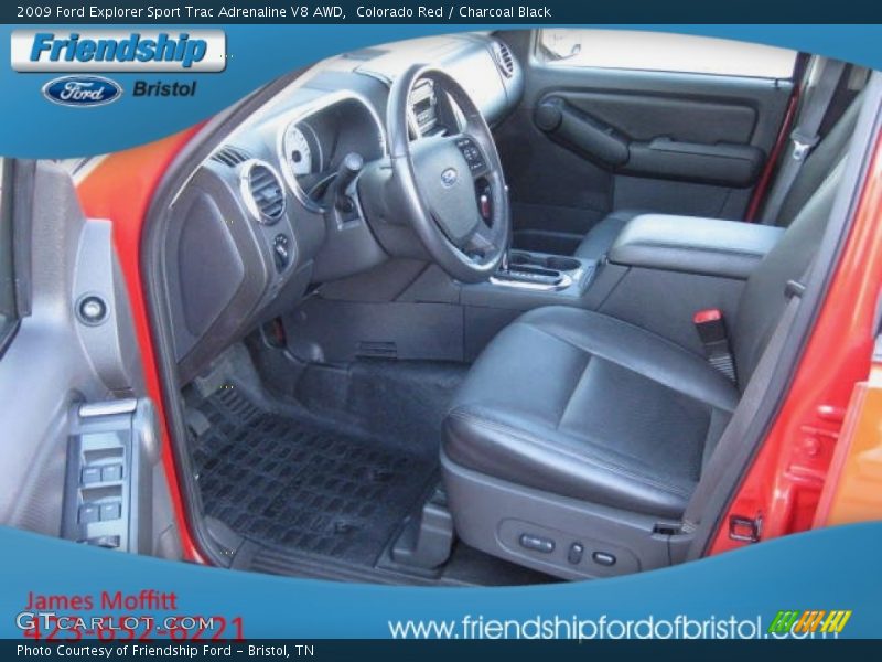 Colorado Red / Charcoal Black 2009 Ford Explorer Sport Trac Adrenaline V8 AWD