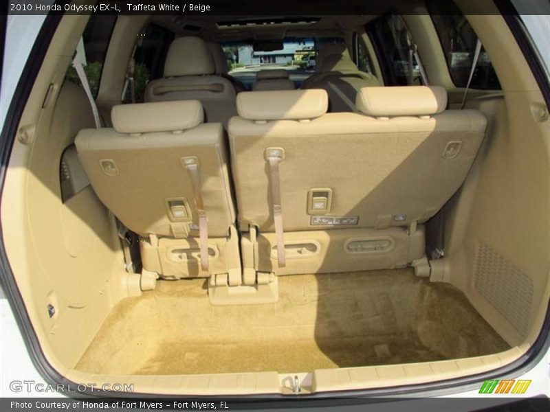 Taffeta White / Beige 2010 Honda Odyssey EX-L