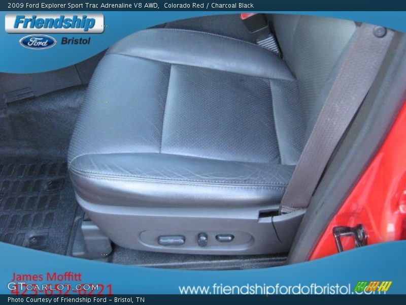 Colorado Red / Charcoal Black 2009 Ford Explorer Sport Trac Adrenaline V8 AWD