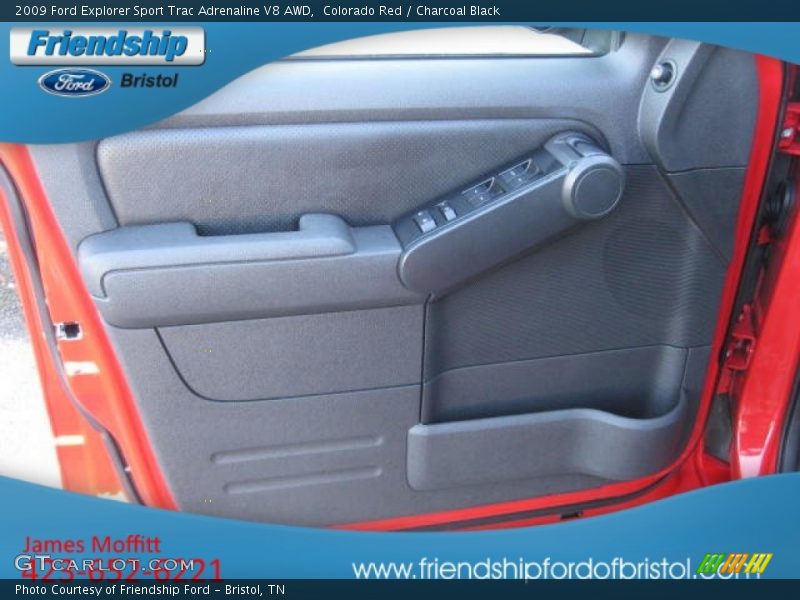 Colorado Red / Charcoal Black 2009 Ford Explorer Sport Trac Adrenaline V8 AWD