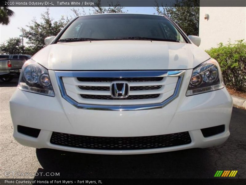 Taffeta White / Beige 2010 Honda Odyssey EX-L