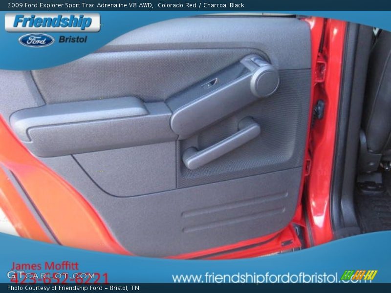 Colorado Red / Charcoal Black 2009 Ford Explorer Sport Trac Adrenaline V8 AWD