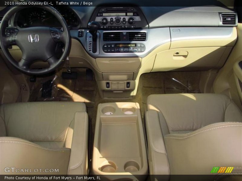 Taffeta White / Beige 2010 Honda Odyssey EX-L