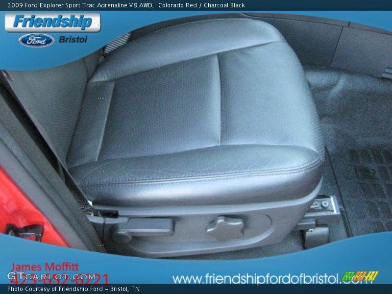 Colorado Red / Charcoal Black 2009 Ford Explorer Sport Trac Adrenaline V8 AWD