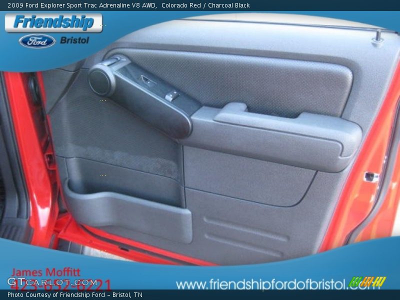 Colorado Red / Charcoal Black 2009 Ford Explorer Sport Trac Adrenaline V8 AWD
