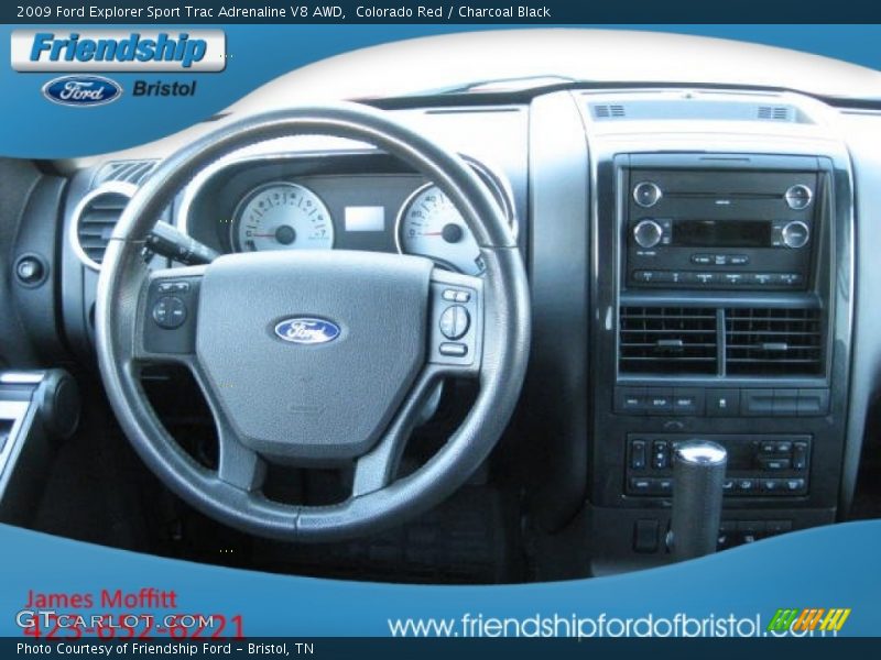 Colorado Red / Charcoal Black 2009 Ford Explorer Sport Trac Adrenaline V8 AWD