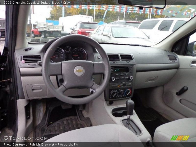 Black / Gray 2006 Chevrolet Cobalt LS Sedan