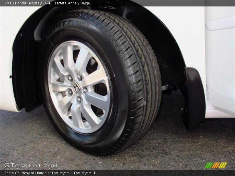 Taffeta White / Beige 2010 Honda Odyssey EX-L