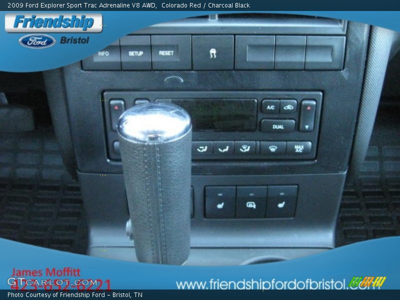 Colorado Red / Charcoal Black 2009 Ford Explorer Sport Trac Adrenaline V8 AWD