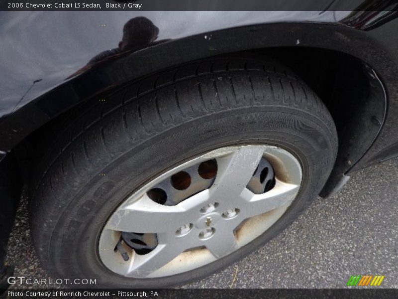 Black / Gray 2006 Chevrolet Cobalt LS Sedan