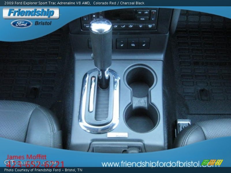 Colorado Red / Charcoal Black 2009 Ford Explorer Sport Trac Adrenaline V8 AWD
