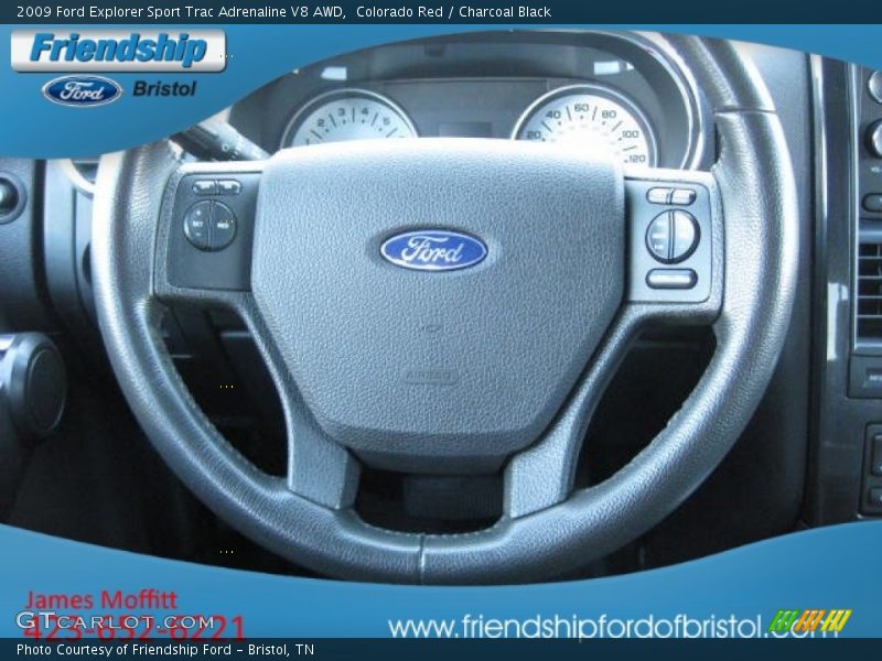 Colorado Red / Charcoal Black 2009 Ford Explorer Sport Trac Adrenaline V8 AWD