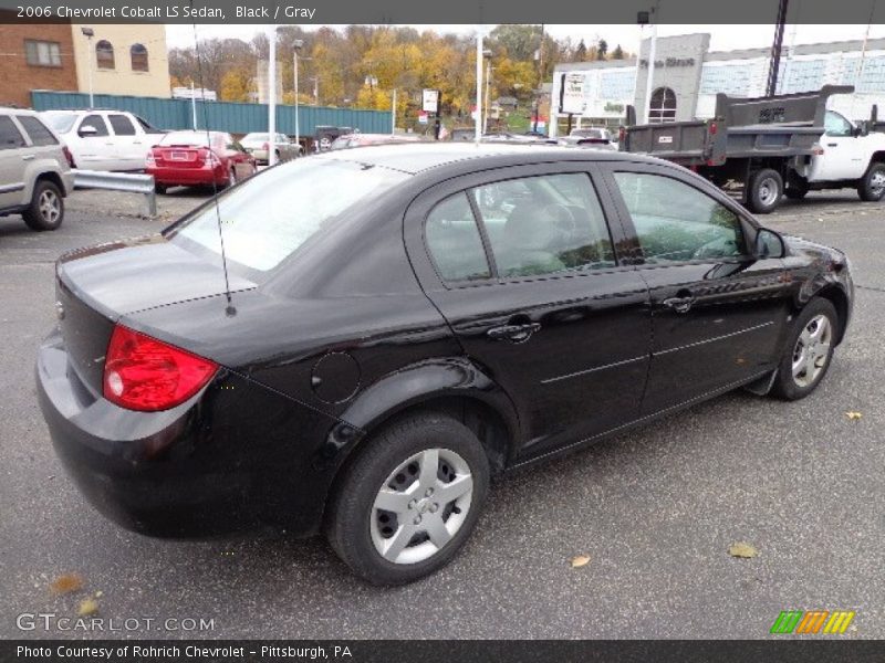 Black / Gray 2006 Chevrolet Cobalt LS Sedan