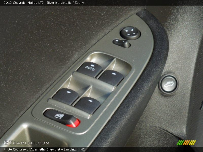 Silver Ice Metallic / Ebony 2012 Chevrolet Malibu LTZ