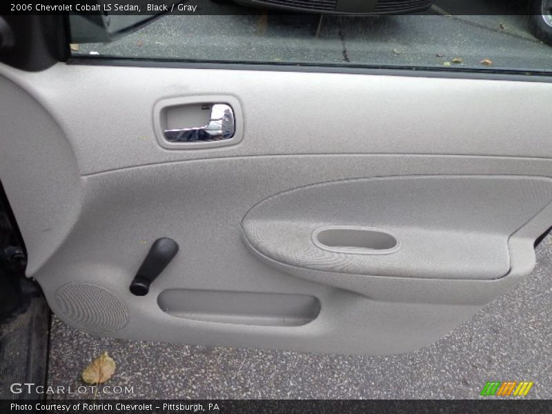 Black / Gray 2006 Chevrolet Cobalt LS Sedan