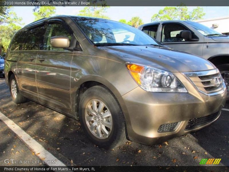 Mocha Metallic / Beige 2010 Honda Odyssey EX-L