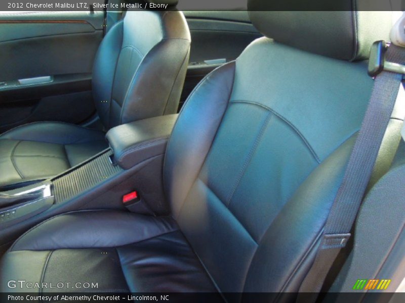 Silver Ice Metallic / Ebony 2012 Chevrolet Malibu LTZ