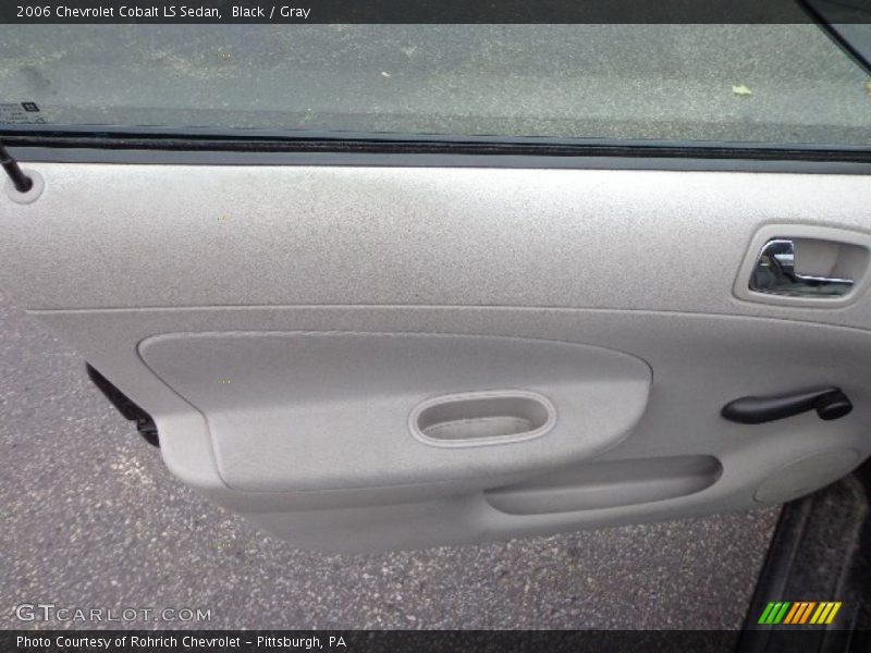 Black / Gray 2006 Chevrolet Cobalt LS Sedan
