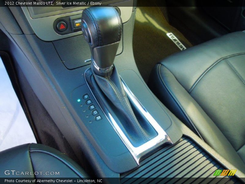Silver Ice Metallic / Ebony 2012 Chevrolet Malibu LTZ