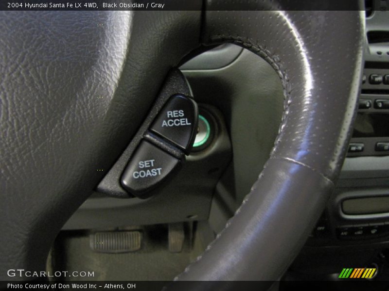 Black Obsidian / Gray 2004 Hyundai Santa Fe LX 4WD