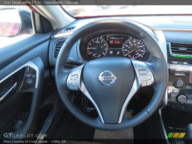 Cayenne Red / Charcoal 2013 Nissan Altima 2.5 SV
