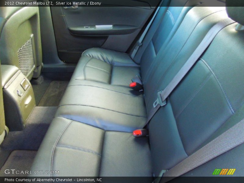 Silver Ice Metallic / Ebony 2012 Chevrolet Malibu LTZ