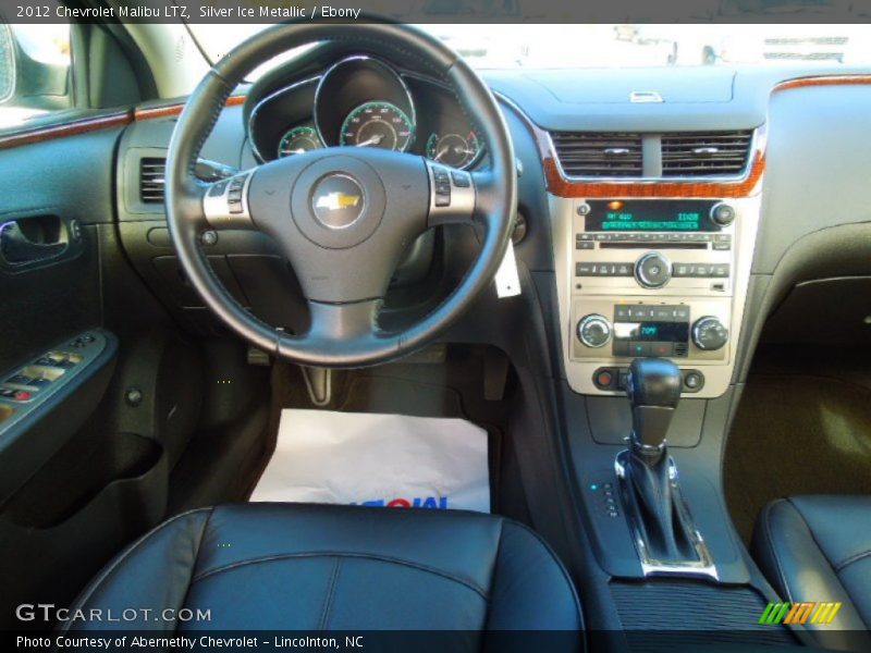 Silver Ice Metallic / Ebony 2012 Chevrolet Malibu LTZ