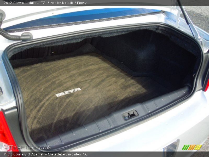 Silver Ice Metallic / Ebony 2012 Chevrolet Malibu LTZ