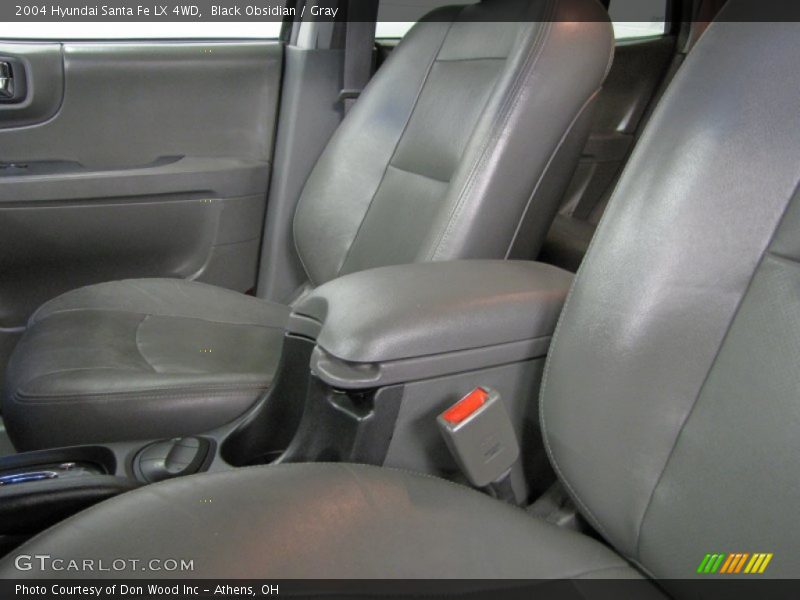 Black Obsidian / Gray 2004 Hyundai Santa Fe LX 4WD