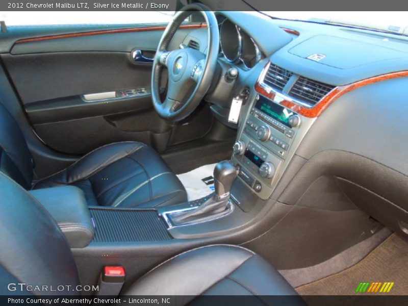 Silver Ice Metallic / Ebony 2012 Chevrolet Malibu LTZ