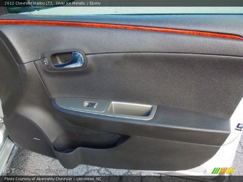 Silver Ice Metallic / Ebony 2012 Chevrolet Malibu LTZ