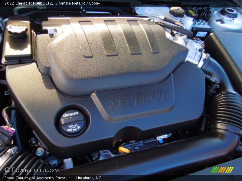 Silver Ice Metallic / Ebony 2012 Chevrolet Malibu LTZ