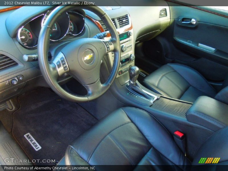 Silver Ice Metallic / Ebony 2012 Chevrolet Malibu LTZ