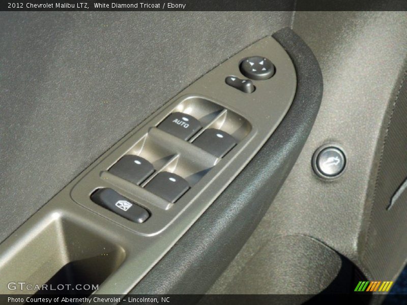 White Diamond Tricoat / Ebony 2012 Chevrolet Malibu LTZ