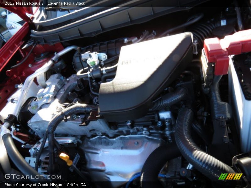 Cayenne Red / Black 2013 Nissan Rogue S
