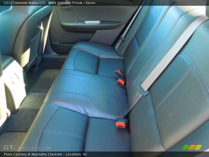 White Diamond Tricoat / Ebony 2012 Chevrolet Malibu LTZ