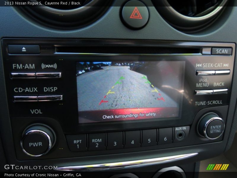 Cayenne Red / Black 2013 Nissan Rogue S