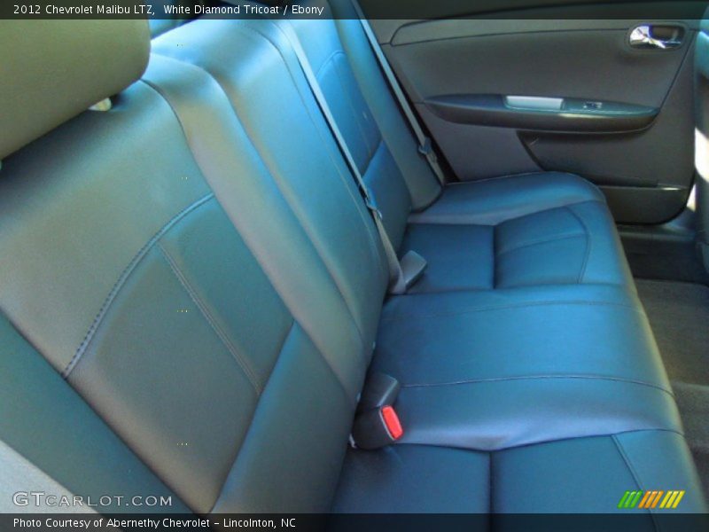 White Diamond Tricoat / Ebony 2012 Chevrolet Malibu LTZ