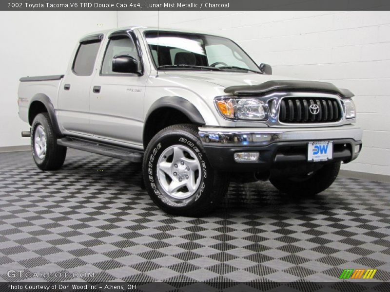 Lunar Mist Metallic / Charcoal 2002 Toyota Tacoma V6 TRD Double Cab 4x4