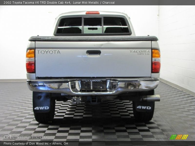 Lunar Mist Metallic / Charcoal 2002 Toyota Tacoma V6 TRD Double Cab 4x4