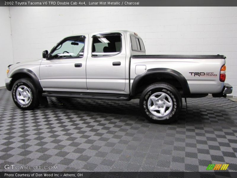 Lunar Mist Metallic / Charcoal 2002 Toyota Tacoma V6 TRD Double Cab 4x4