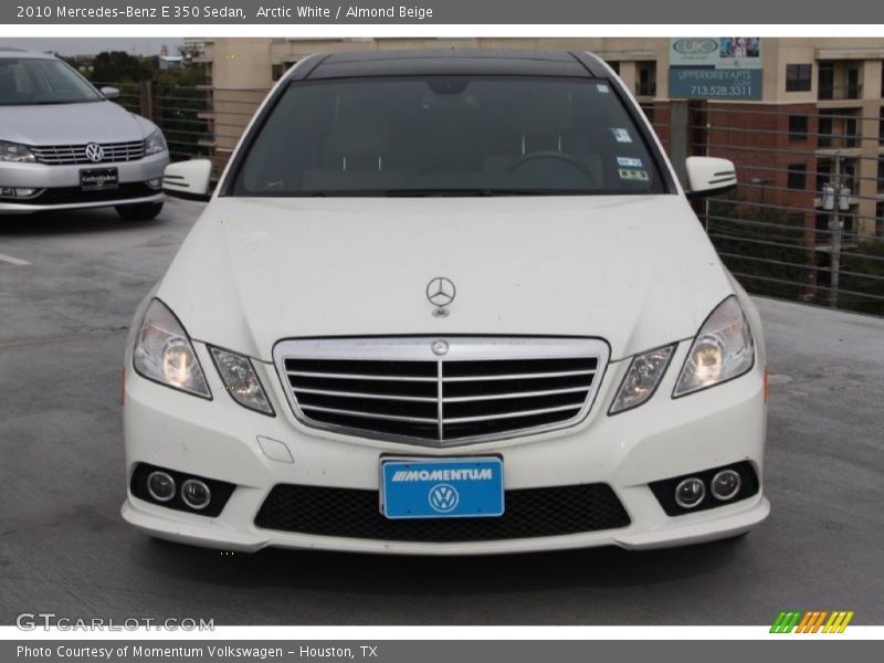 Arctic White / Almond Beige 2010 Mercedes-Benz E 350 Sedan