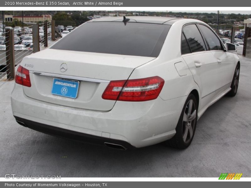 Arctic White / Almond Beige 2010 Mercedes-Benz E 350 Sedan