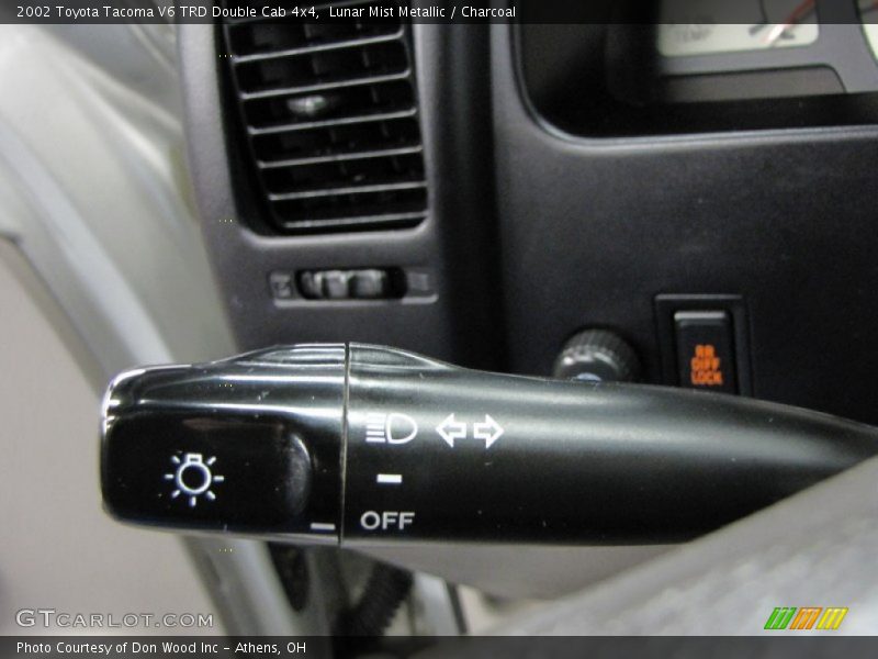 Lunar Mist Metallic / Charcoal 2002 Toyota Tacoma V6 TRD Double Cab 4x4