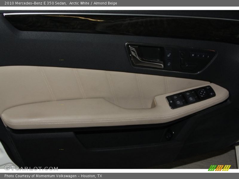 Arctic White / Almond Beige 2010 Mercedes-Benz E 350 Sedan