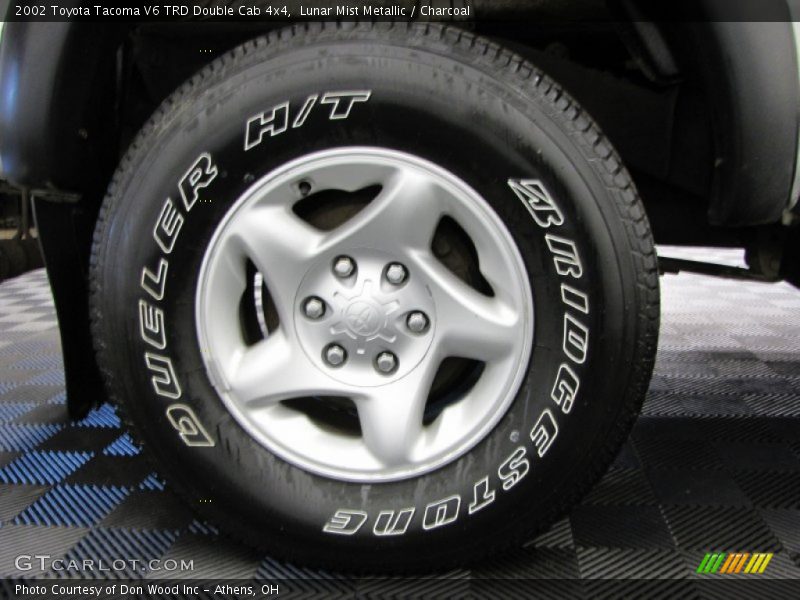 Lunar Mist Metallic / Charcoal 2002 Toyota Tacoma V6 TRD Double Cab 4x4